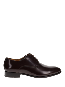 Jones Bootmaker Melvin Leather Oxford Shoes, Dark Brown