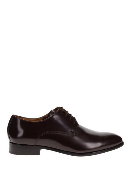 Jones Bootmaker Melvin Leather Oxford Shoes, Dark Brown