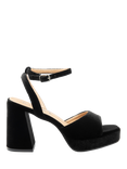 Ravel Surina Velvet Platform Heeled Sandals