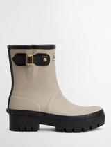 Barbour Raelynn Wellington Boots, Off White/Black