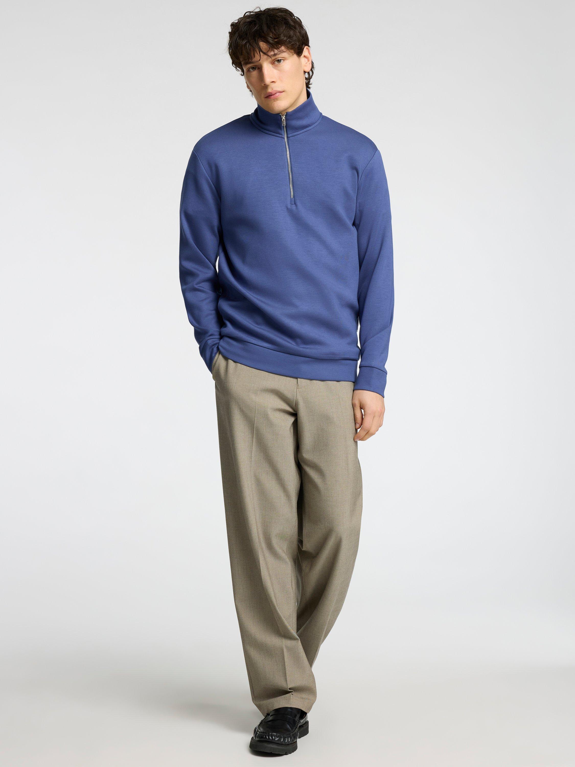 Product image 3 of 6, which shows Selected Half-Zip Sweatshirt, Oceana, S