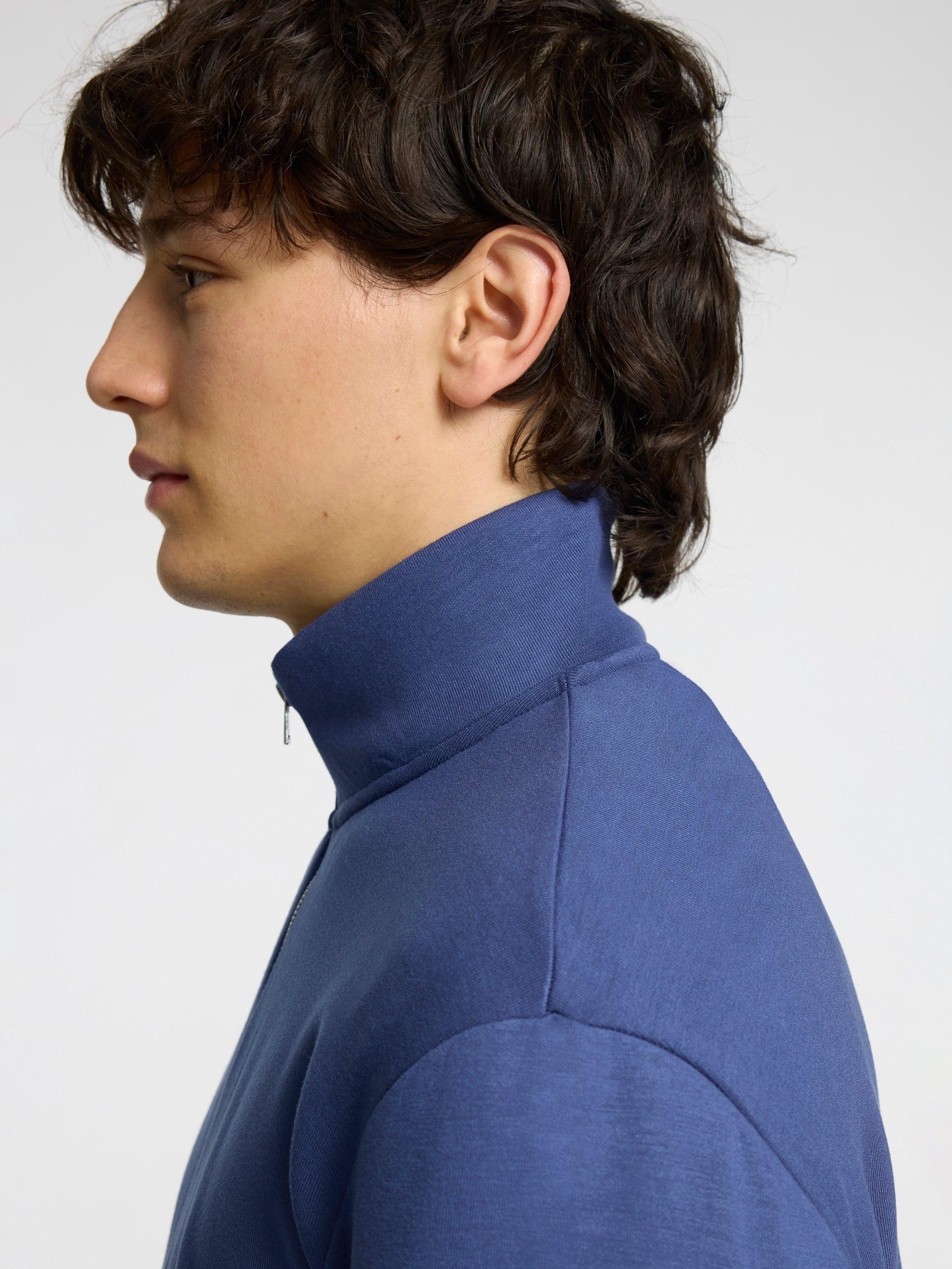 Product image 4 of 6, which shows Selected Half-Zip Sweatshirt, Oceana, S
