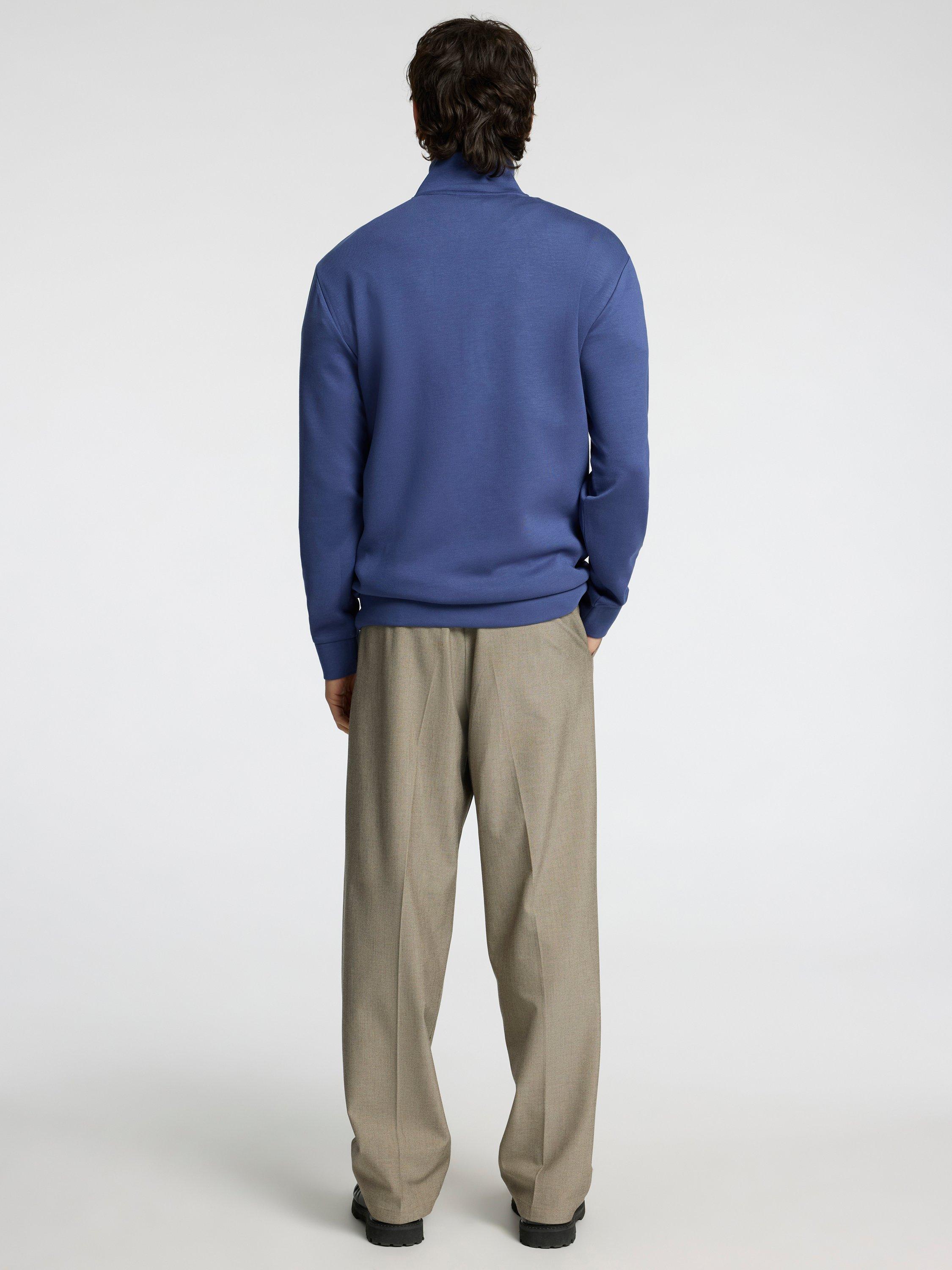 Product image 5 of 6, which shows Selected Half-Zip Sweatshirt, Oceana, S