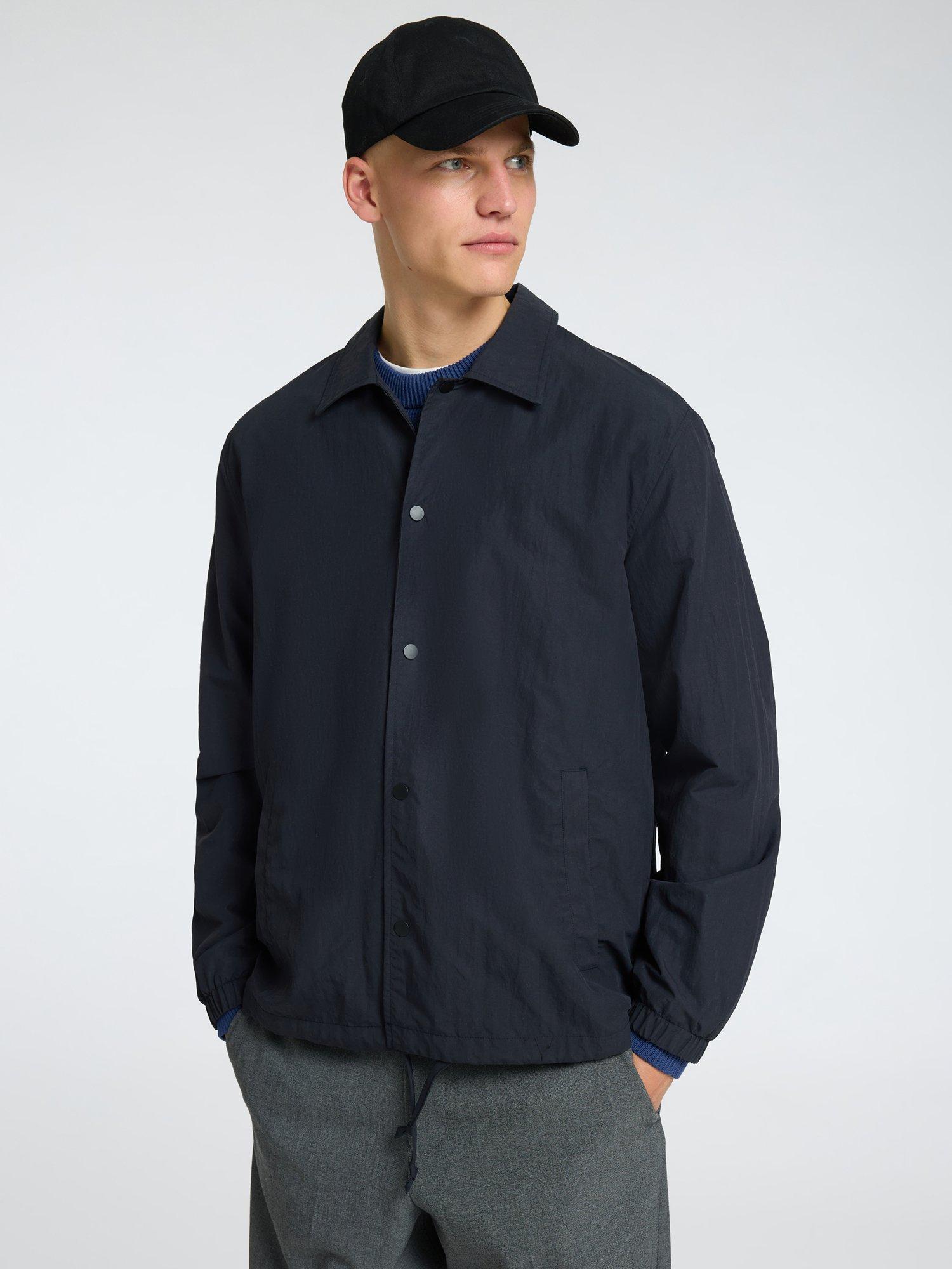 Product image 2 of 6, which shows SELECTED HOMME Archive Coach Jacket, Black, XL