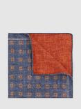 Reiss Lerici Silk Reversible Pocket Square