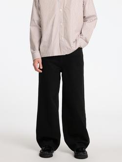 SELECTED HOMME Wide Leg Jeans, Black - view 2, Black