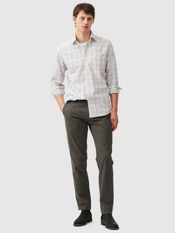 Rodd & Gunn Bankhouse Long Sleeve Slim Fit Check Shirt, Snow/Multi - view 2, Snow/Multi