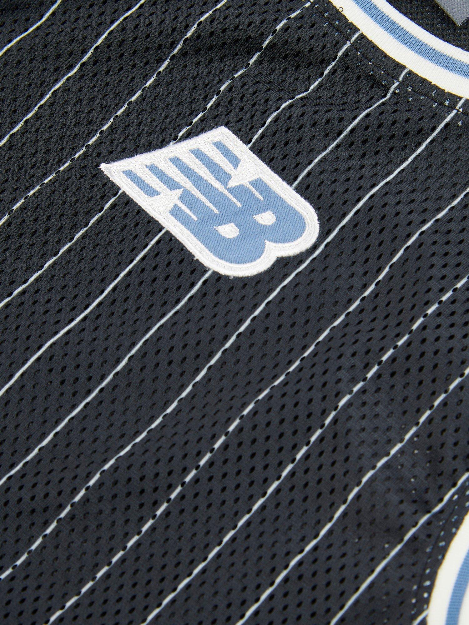 Product image 10 of 11, which shows New Balance Kids' Hoops Vest Top, Caviar, 7-8 years