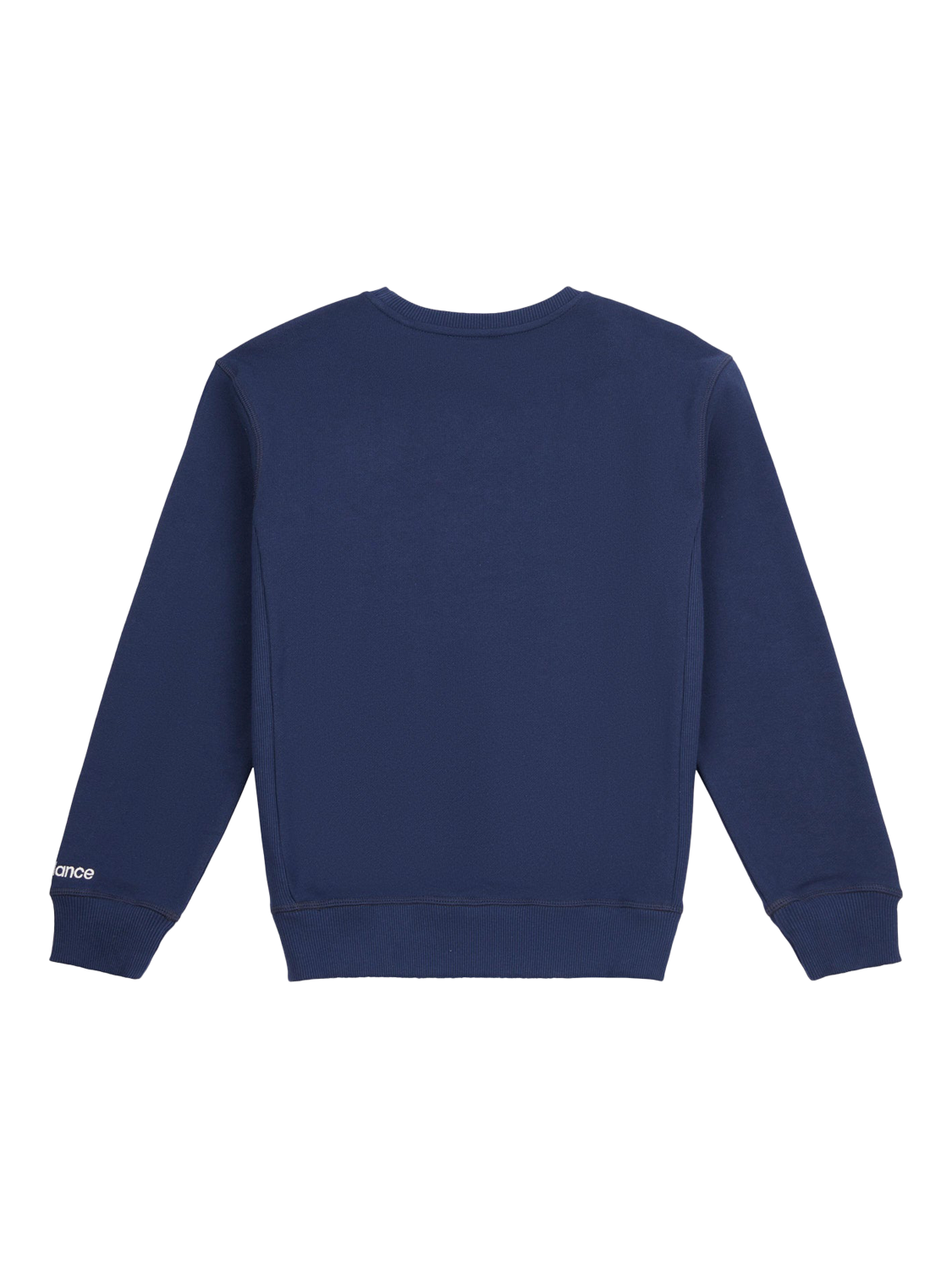 Product image 9 of 10, which shows New Balance Kids' Premium Crew Neck Sweatshirt, Navy, 7-8 years
