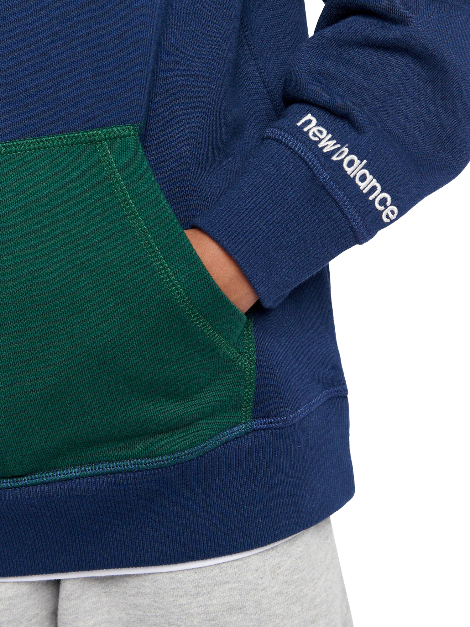 Product image 6 of 10, which shows New Balance Kids' Premium Rugby Shirt, Navy, 7-8 years