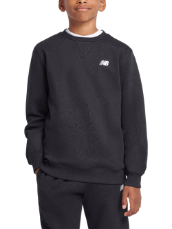 New Balance Kids' Small Logo Sweatshirt, Caviar