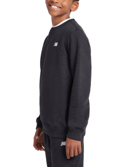 New Balance Kids' Small Logo Sweatshirt - view 2, Caviar