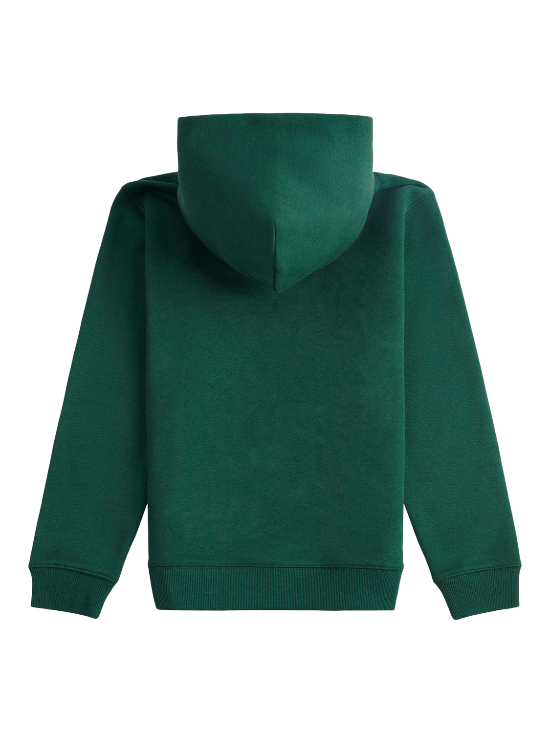 Product image 7 of 8, which shows New Balance Kids' Brush Back Small Logo Hoodie, Nightwatch Green, 7-8 years