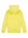 New Balance Kids' Brush Back Stacked Logo Hoodie, Firefly