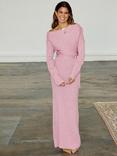 Never Fully Dressed Tilly Rib Knit Dress, Pink