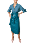 Never Fully Dressed Miley Luxe Shirt, Blue
