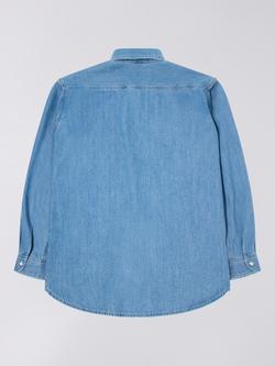 Edwin Denim Work Shirt, Blue - view 2, Blue