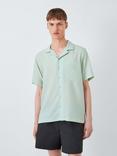 Kin Grid Shirt, Smoke