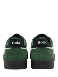 Gola Viper Suede Trainers, Evergreen/Wht