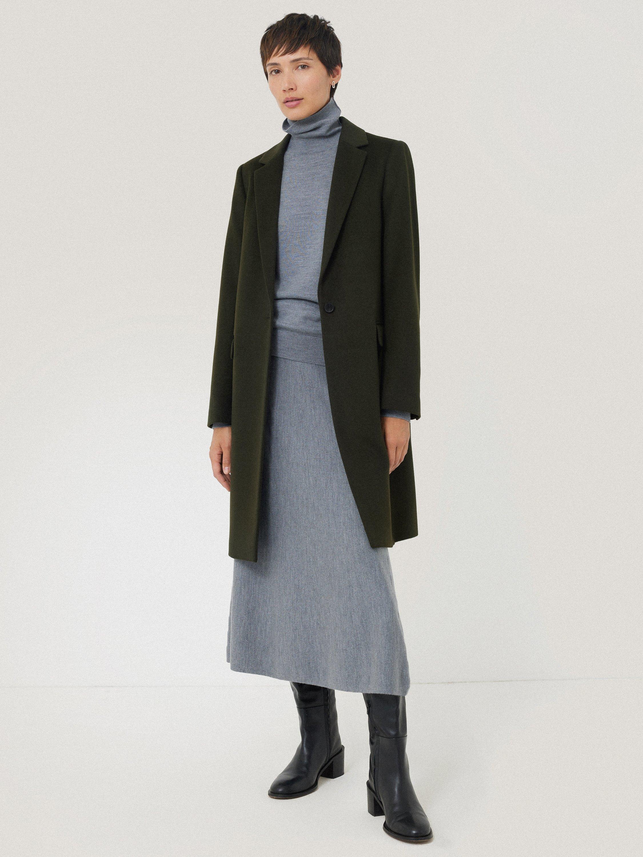 Jigsaw wool coat online