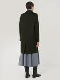 Jigsaw Relaxed City Pure Wool Coat