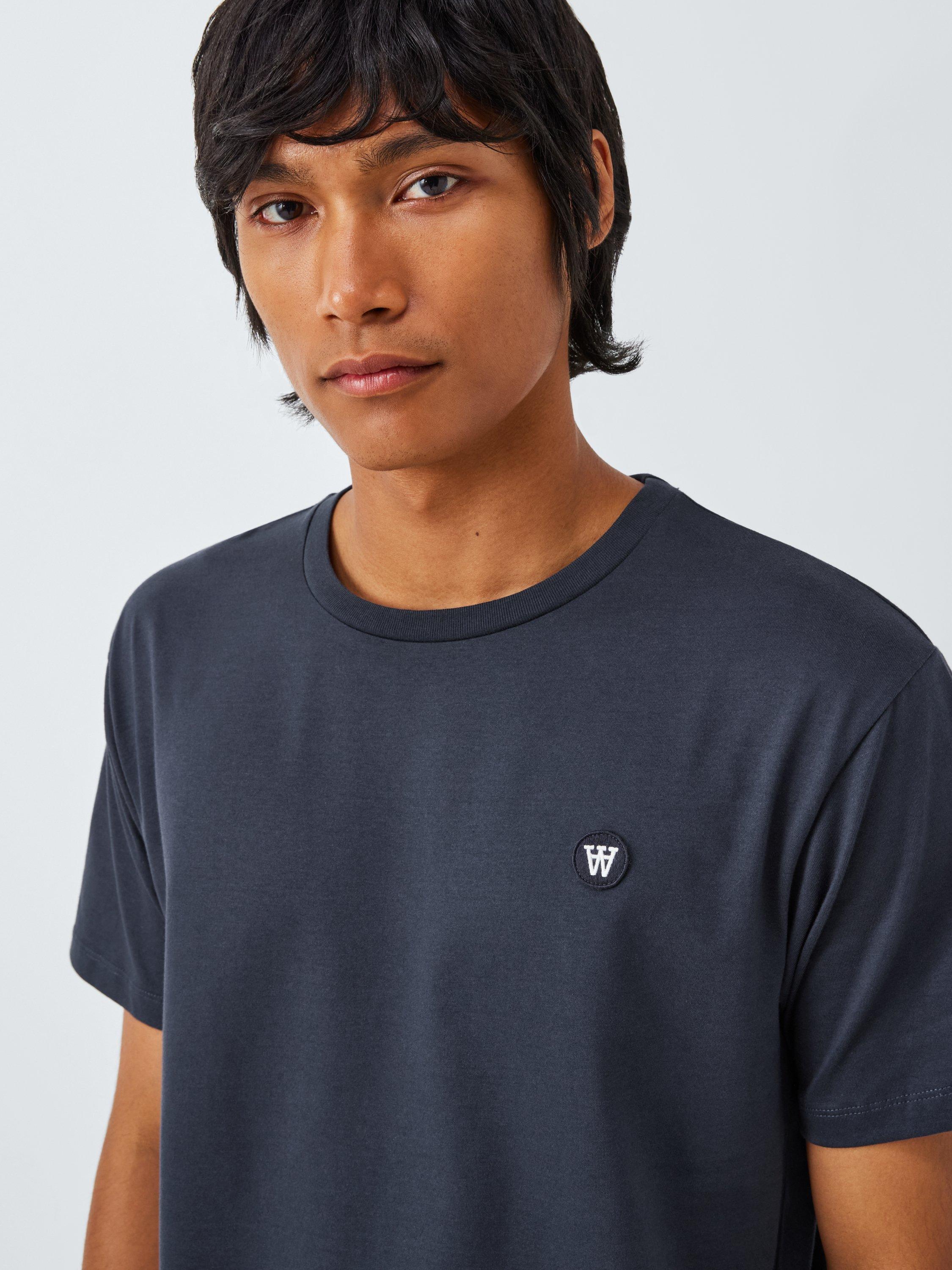 Product image 6 of 6, which shows WOOD WOOD Ace Badge T-Shirt, 7000 Navy, S