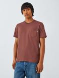 WOOD WOOD Bobby Pocket T-Shirt, 2016 Cinnamon Brown