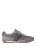 Geox Wells Suede Trainers, Grey/Multi