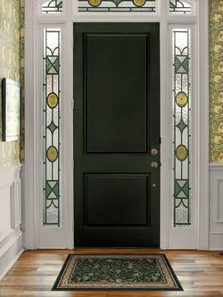 Ruggable x Morris & Co. Bird & Pomegranate Flatwoven Rug, Teal Green - view 2, Teal Green