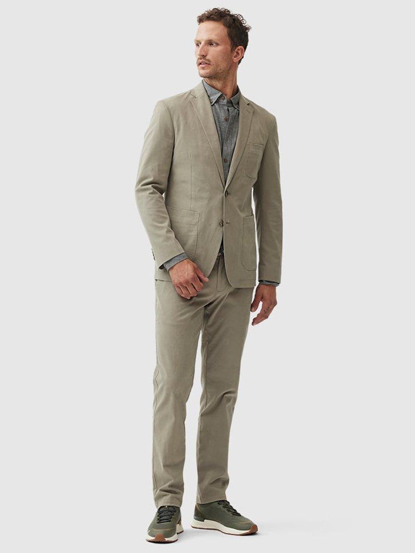 Product image 2 of 5, which shows Rodd & Gunn Fairton Stretch Cotton Slim Fit Blazer, Sage, XS