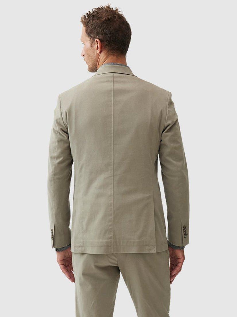 Product image 3 of 5, which shows Rodd & Gunn Fairton Stretch Cotton Slim Fit Blazer, Sage, XS