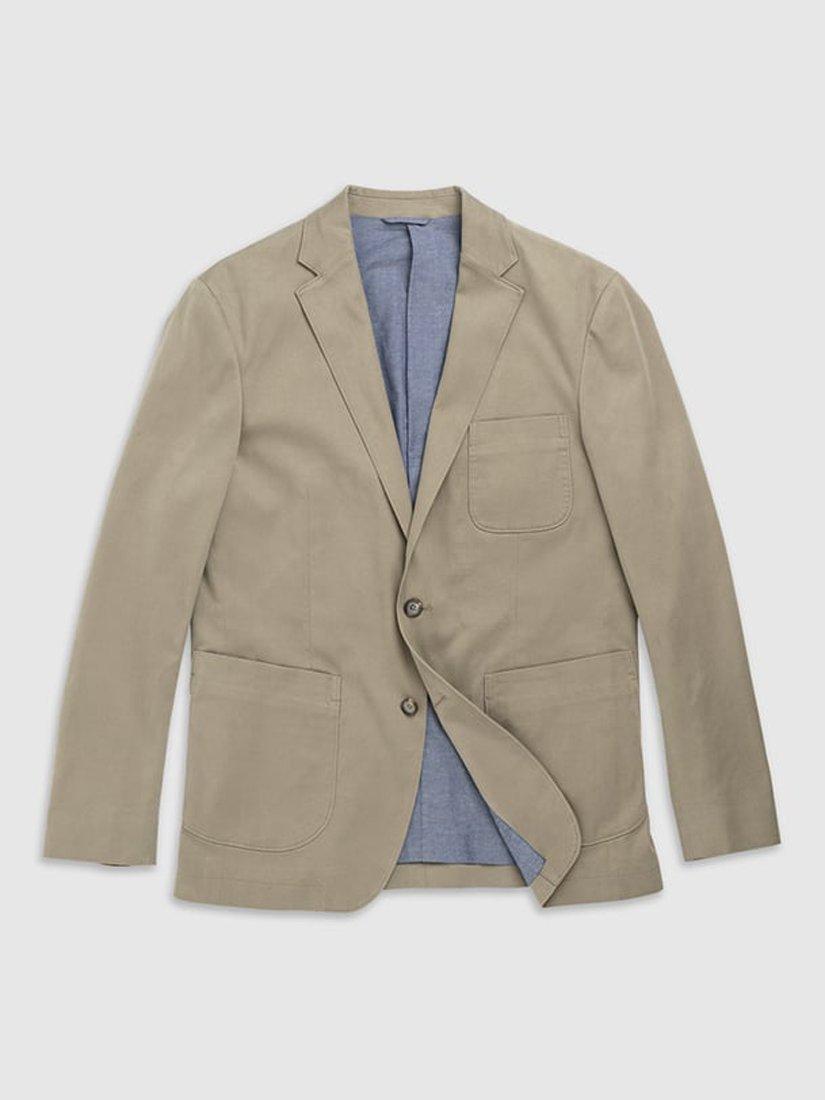 Product image 4 of 5, which shows Rodd & Gunn Fairton Stretch Cotton Slim Fit Blazer, Sage, XS