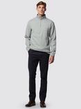 Rodd & Gunn Alton Ave Cotton Quarter Zip Neck Sweatshirt, Fog