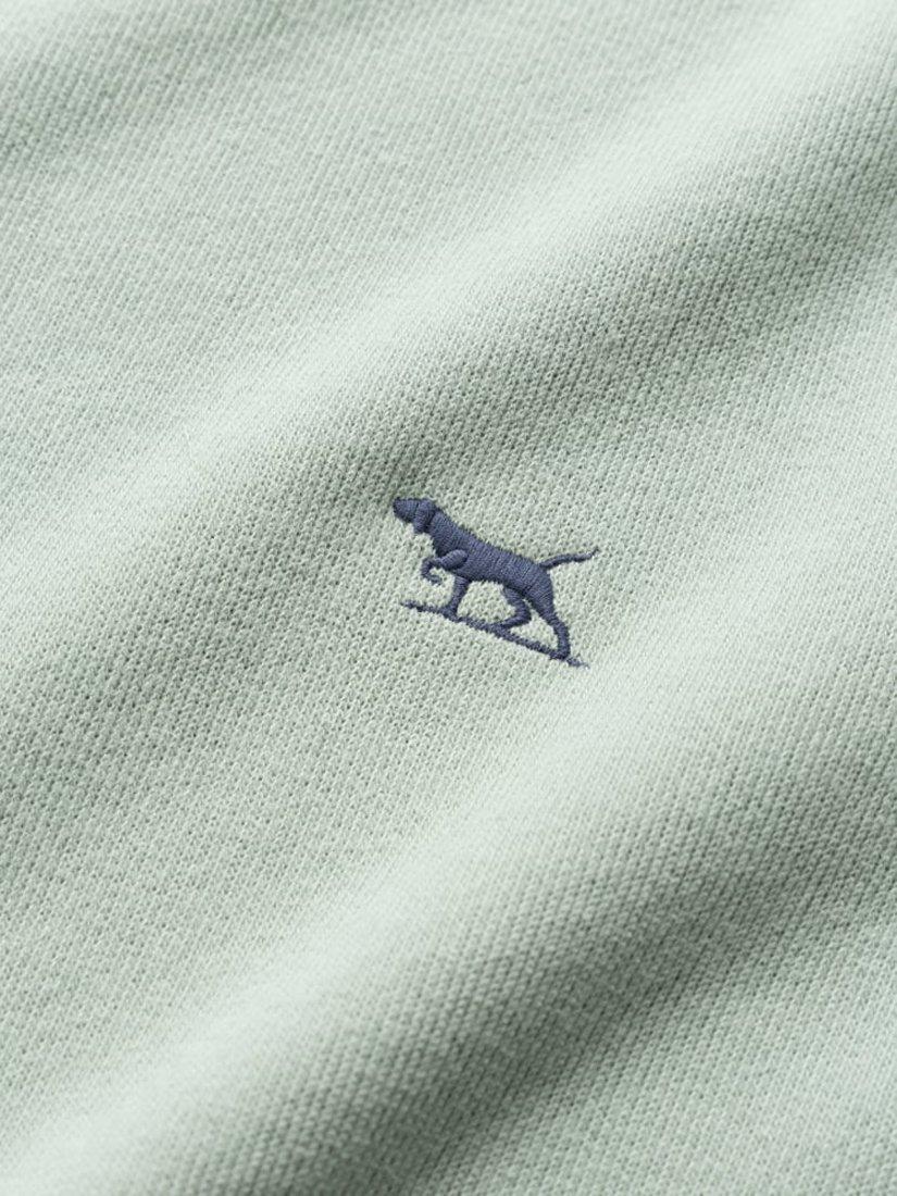 Product image 5 of 5, which shows Rodd & Gunn Gunn Cotton Crew Neck Sweatshirt, Celadon, XS