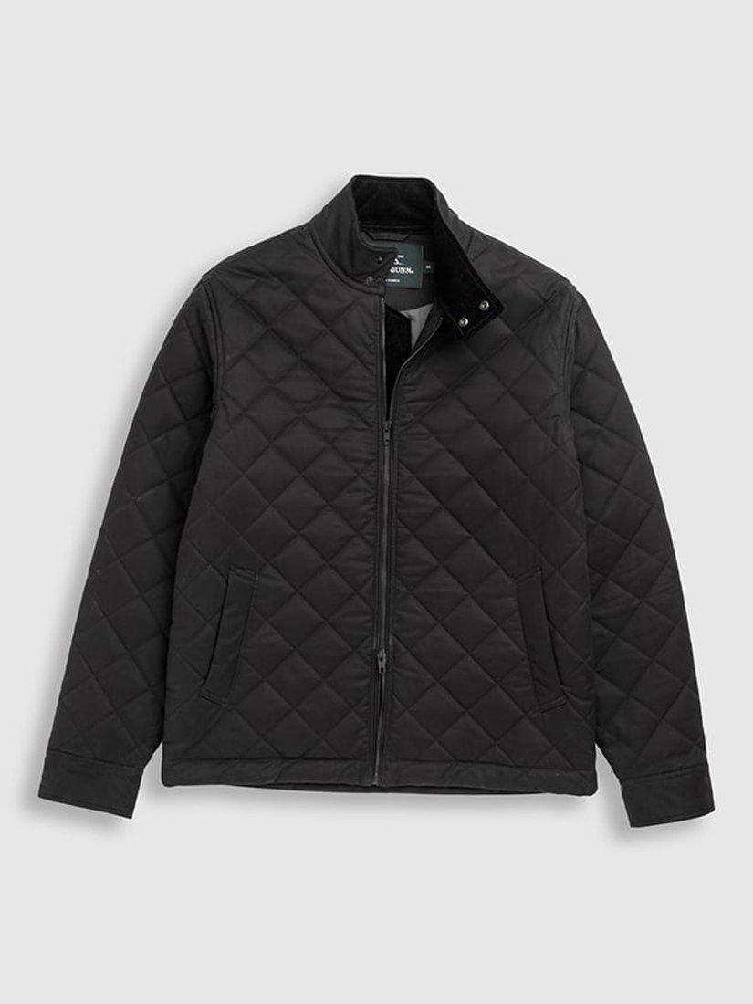 Product image 4 of 5, which shows Rodd & Gunn Fenwick Water-Resistant Quilted Cotton Jacket, Nero, XS