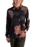 chesca Floral Bouquet Shirt, Black/Multi