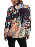 chesca Forest Geometric Shirt, Sky/Multi