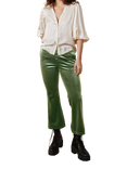 Traffic People Corrie Bratter Corduroy Trousers, Green