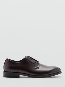 Mango Paris Oxford Shoes, Brown, Brown