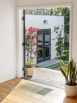 Ruggable Gradasi Flatwoven Rug - view 2, Teal Quartz