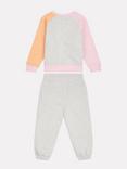 New Balance Kids' Sweatshirt & Joggers Set, Ash Heather/Multi, Ash Heather/Multi