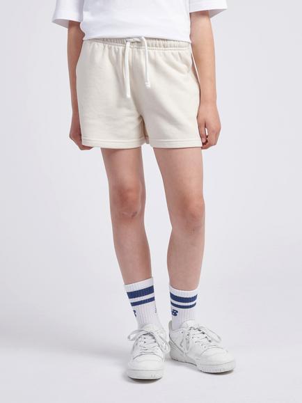 New Balance Kids' Small Logo Shorts, Linen