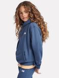 New Balance Kids' Small Logo Brushed Back Hoodie, Vintage Indigo
