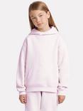 New Balance Kids' Small Logo Brushed Back Hoodie, Light Raspberry