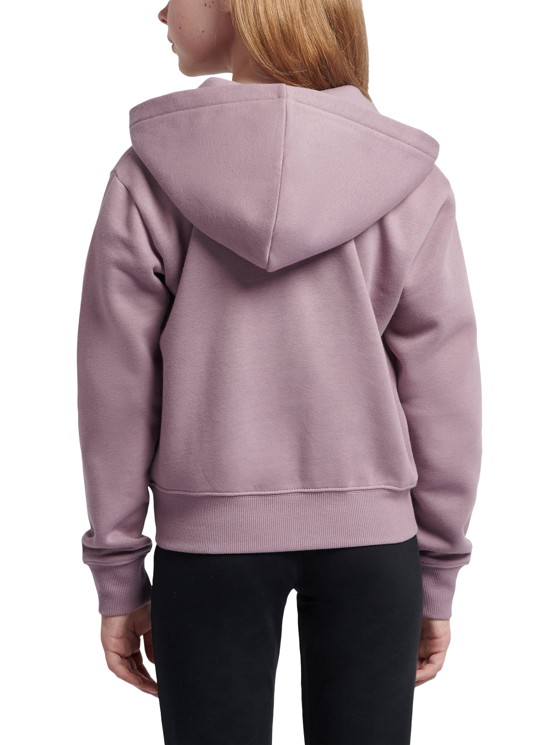 Product image 3 of 8, which shows New Balance Kids' Brushed Back Zip Hoodie, Ice Wine, 3-4 years