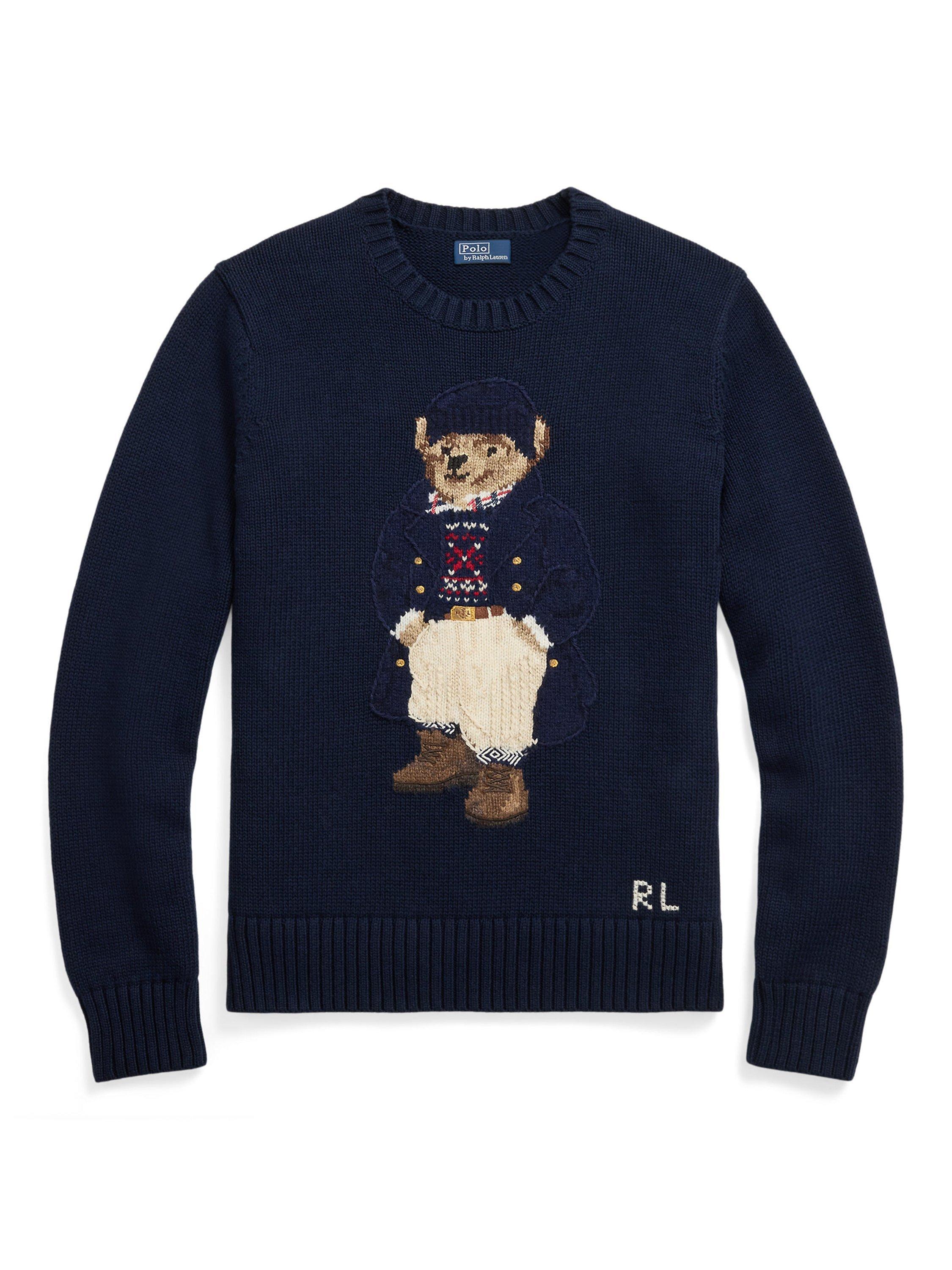Polo bear cotton jumper sale