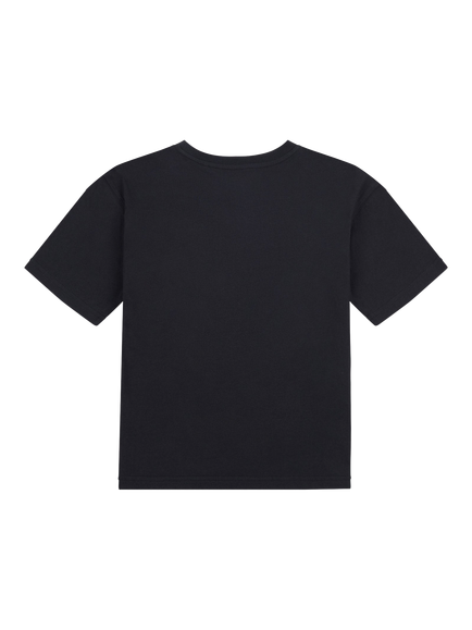 New Balance Kids' Cotton Small Logo T-Shirt, Caviar - view 2, Caviar