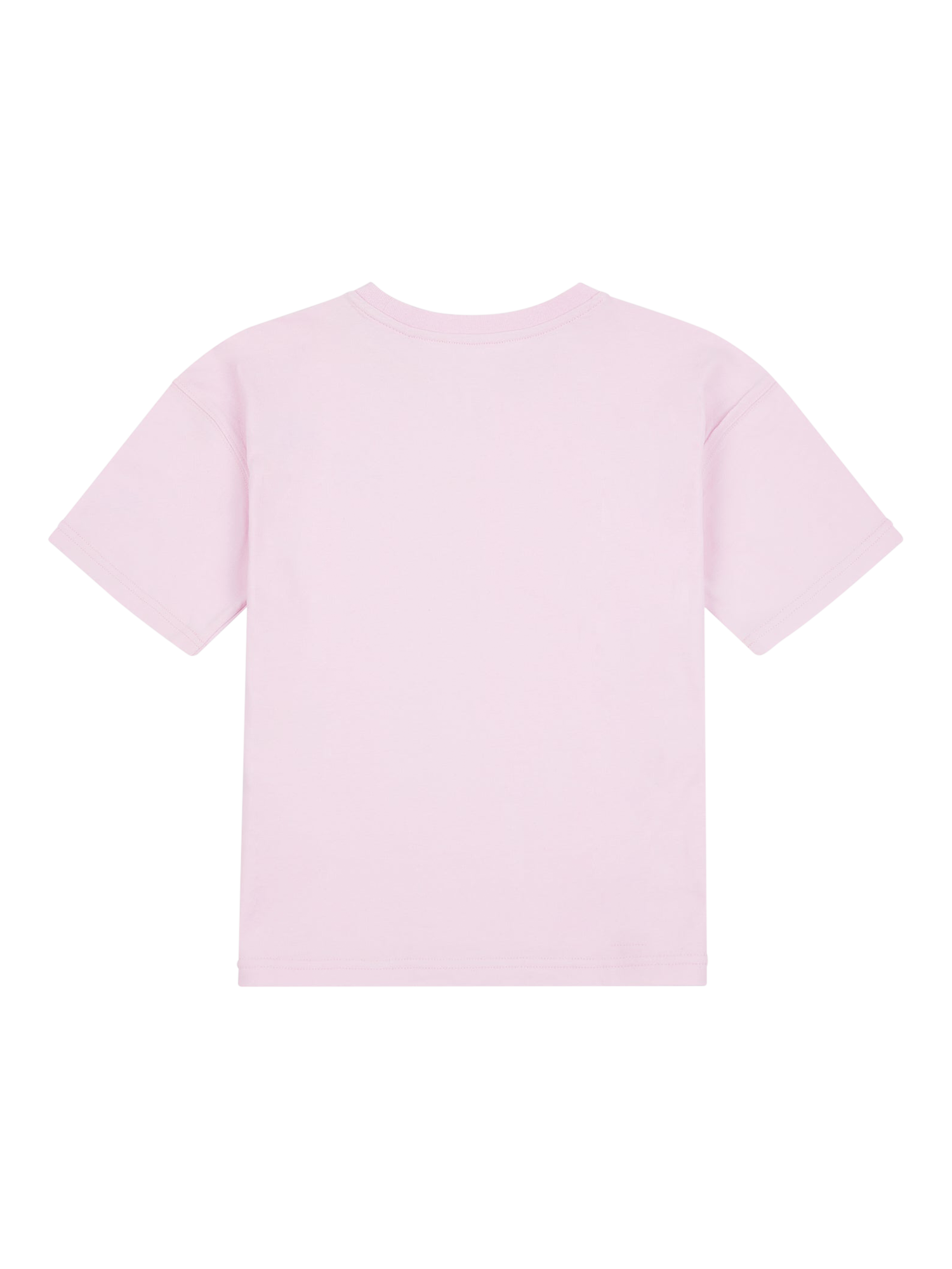 Product image 7 of 8, which shows New Balance Kids' Cotton Logo T-Shirt, Light Raspberry, 7-8 years
