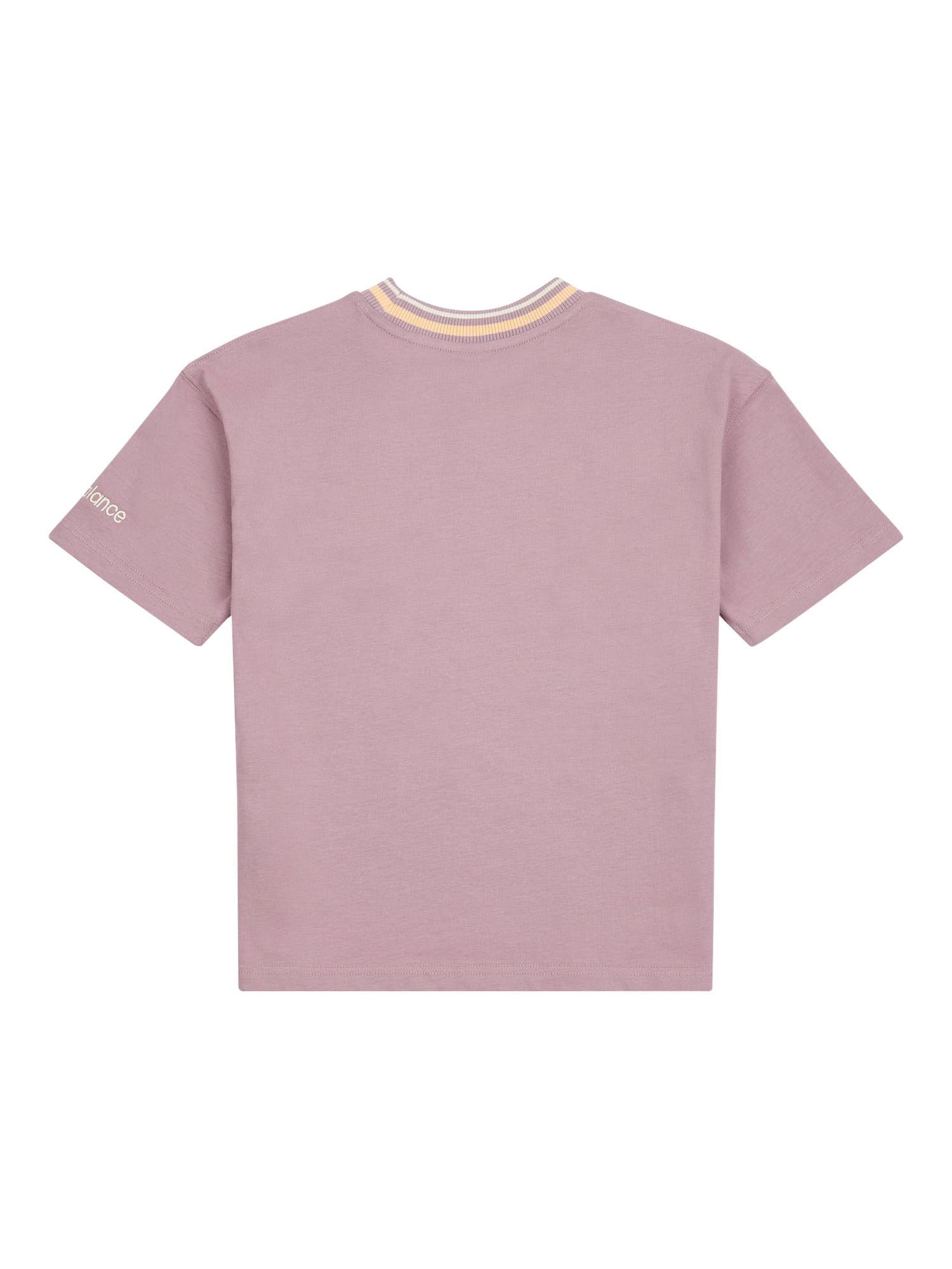 Product image 7 of 7, which shows New Balance Kids' Premium Cotton T-Shirt, Ice Wine, 7-8 years