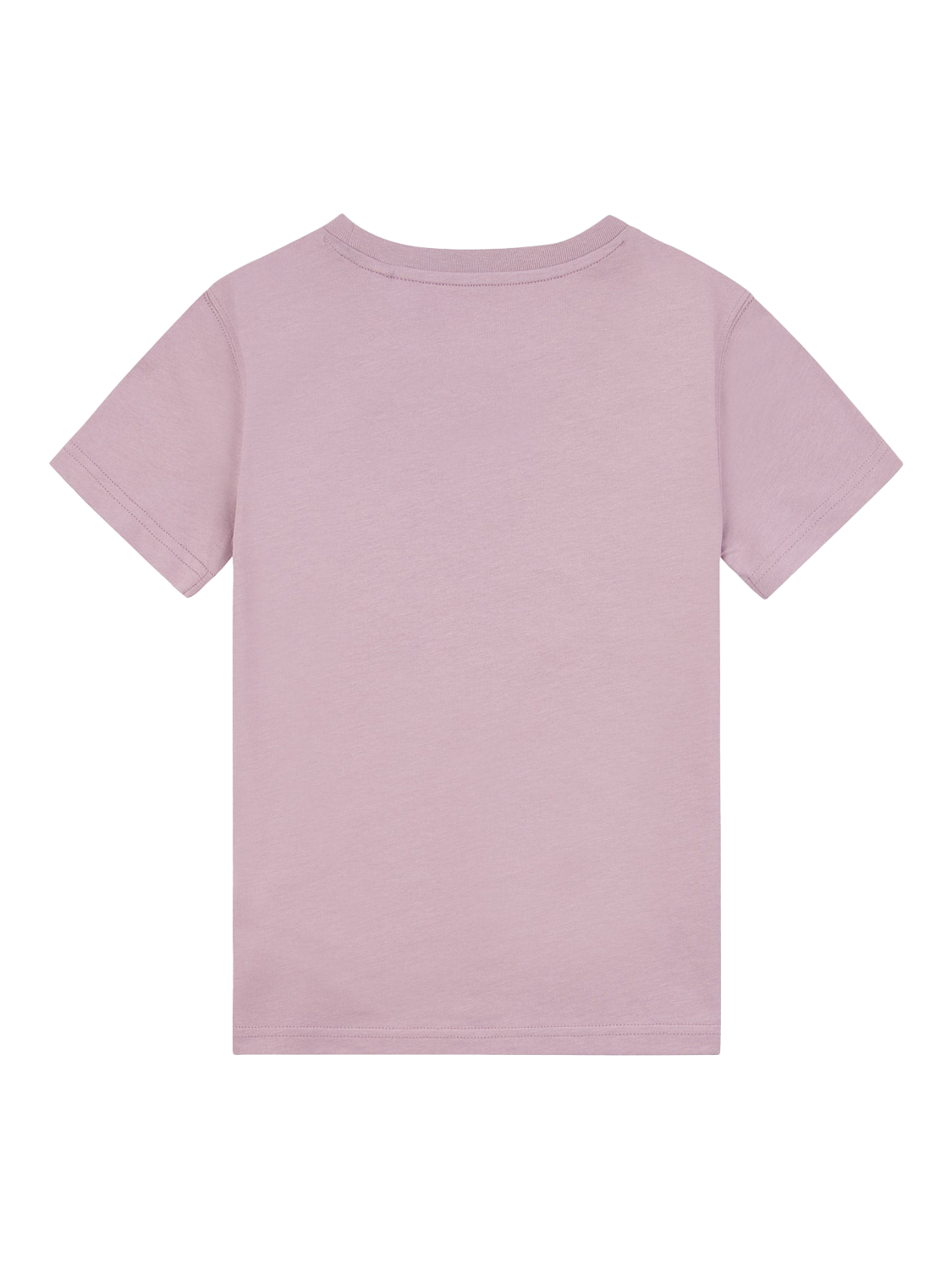 Product image 7 of 8, which shows New Balance Kids' Stacked Logo Cotton T-Shirt, Ice Wine, 7-8 years